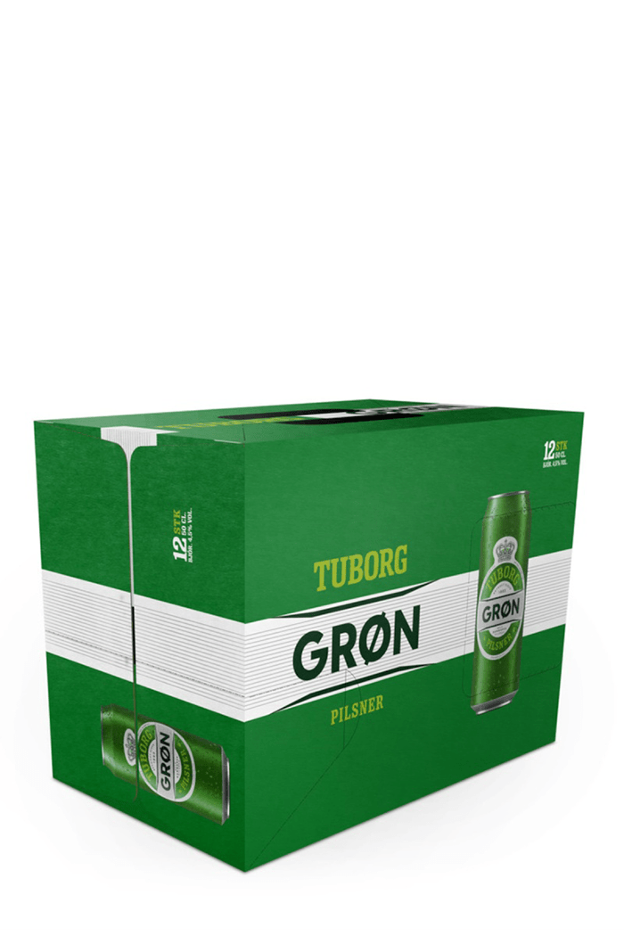 Tuborg Grön / 12 ofurdósir í rútu - Sante.is