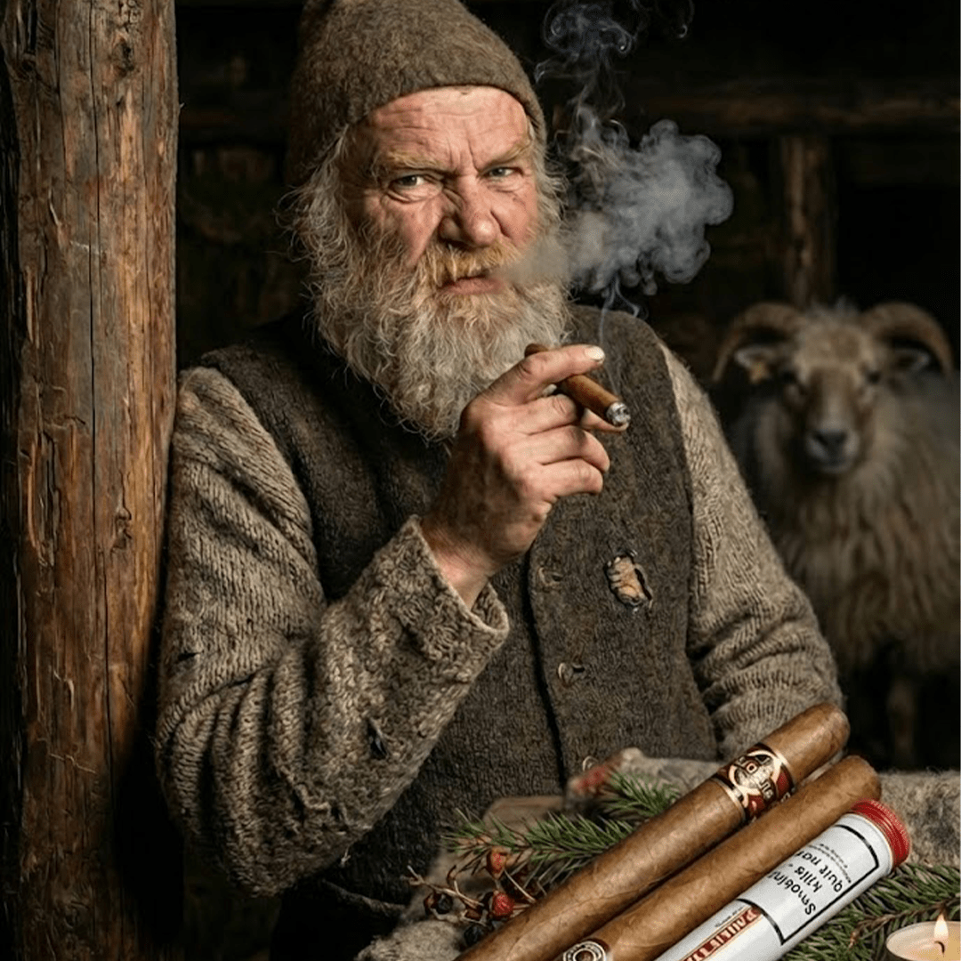 Allir jólasveinar koma með vindla - Sante.is