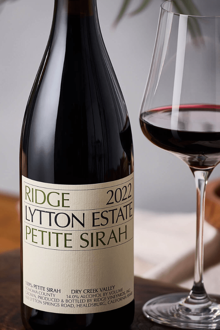 2022 Ridge Lytton Estate Petite Sirah - Sante.is