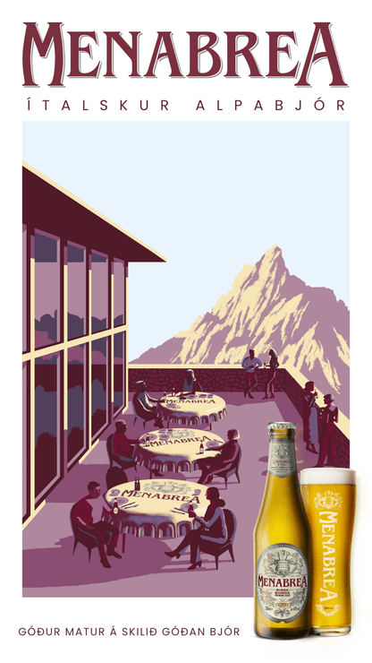 Birra Menabrea Bionda / 12 flöskur - Sante.is