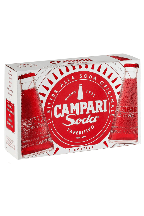 Campari Soda - (10 x 9.8cl) - Sante.is