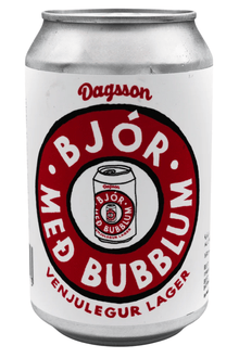 Gæðingur Bjór með Bubblum / 10 dósir í rútu - Sante.is