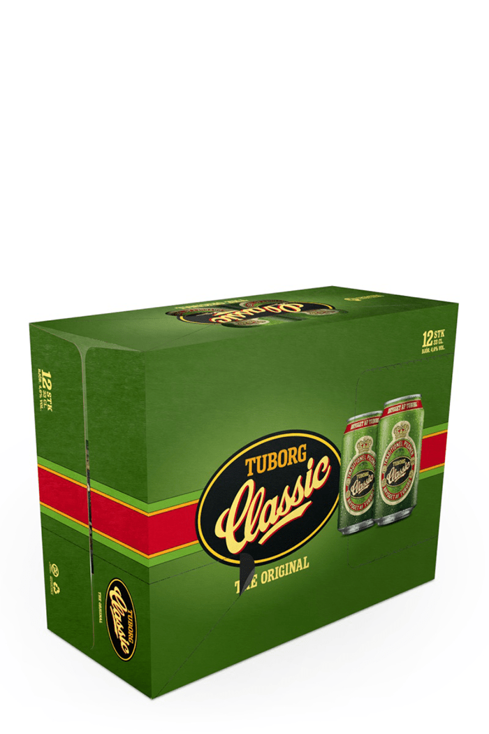 Tuborg Classic / 12 dósir í rútu - Sante.is