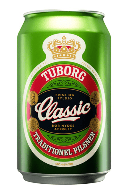 Tuborg Classic / 12 dósir í rútu - Sante.is