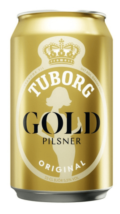 Tuborg Gold / 12 dósir í rútu - Sante.is