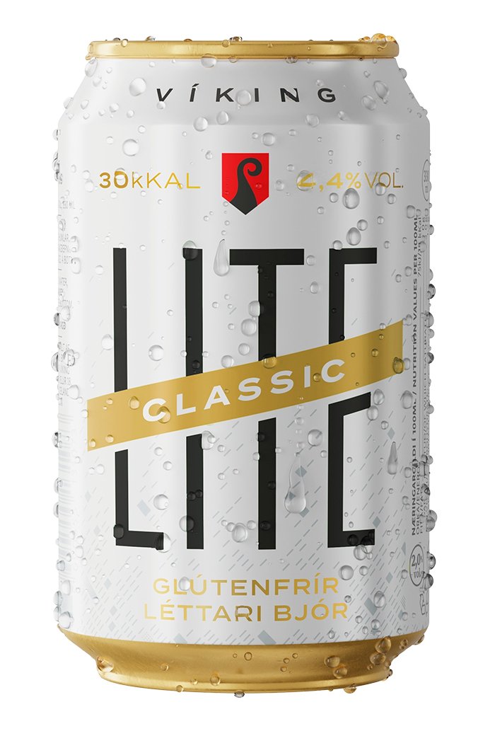 Víking Lite Classic / 33 cl. dós - Sante.is (6978119860289)